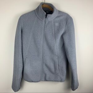 The North Face All Gray Plush Fleece Sweater